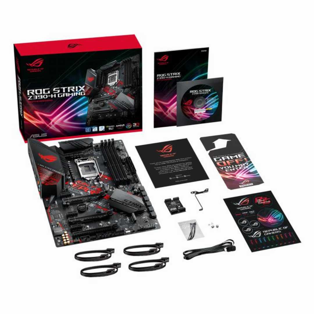 ⚡,ASUS,ROG,STRIX,Z390-H,9th,Gen,ATX,Gaming,Motherboard,(USED)
