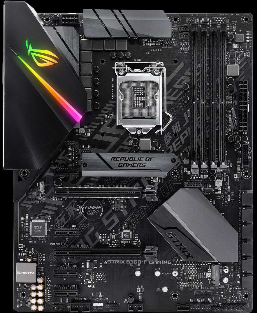 ,ASUS,ROG,STRIX,B360-F,GAMING,8th,Gen,ATX,Motherboard,(USED)